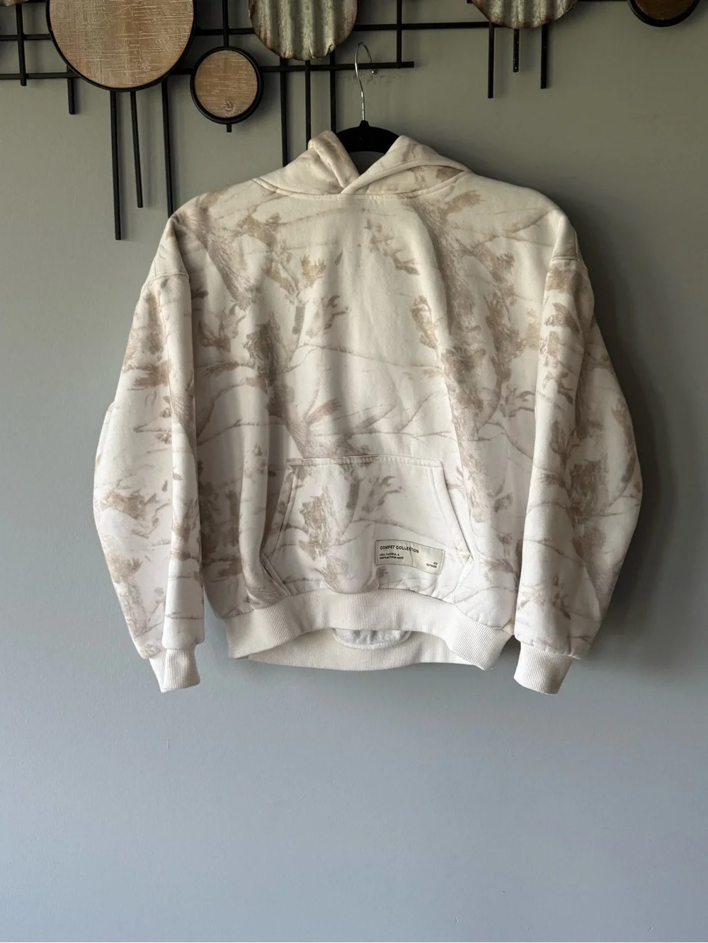 Kids Comfrt Camo Hoodie size L